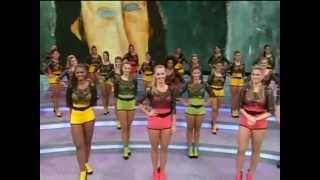 Faustão apresenta bailarinas que participarão da Dança dos Famosos  13052012wmv [upl. by Edmund]