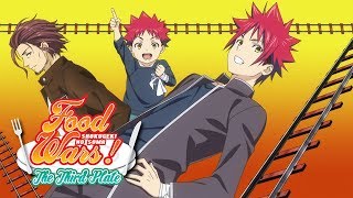 Food Wars The Third Plate OPENING 2  Symbol HD [upl. by Nojid448]