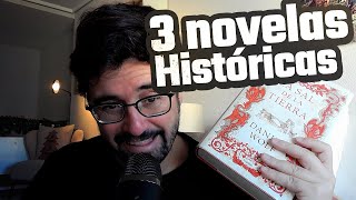 3 novelas HISTÓRICAS TOP para INICIARSE en el género [upl. by Enelym599]