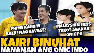 KAIRI BINUHAT ANG ONIC INDO COACH YEB SAME DRAFT STRAT KELRA AT KINGKONG KINAKATAKUTAN NA SA MY [upl. by Nwadrebma]