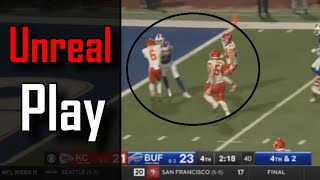 Josh Allen runs through the entire defense to win the game  Kansas City Chiefs Vs Buffalo Bills [upl. by Jaquenetta]