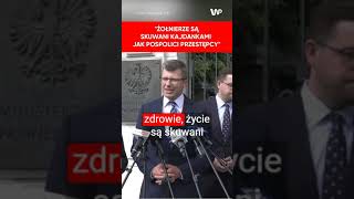 Warchoł Żołnierze są skuwani kajdankami jak pospolici przestępcy [upl. by Assener]