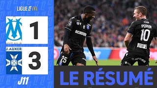 Olympique de Marseille  AJ Auxerre  13  Le Résumé  Ligue 1 202425 [upl. by Valdas]