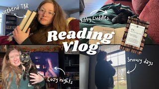 cozy amp snowy reading vlog ❄️ reading 84 Charing Cross Road [upl. by Melisande]