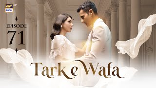 Tark e Wafa Episode 71  16 Sep 2024 English Subtitles ARY Digital Drama [upl. by Effy]