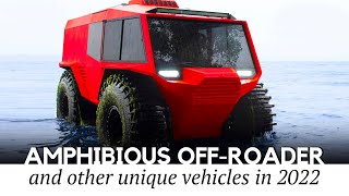 10 New Amphibious Trucks and Vehicles that Transform to Overcome Any Offroad Terrains [upl. by Ameline]