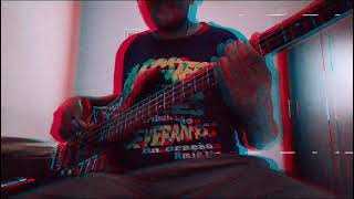 alexbass  paranoid  black sabbath cover [upl. by Zebadiah]