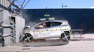 2013 Toyota Prius c  Frontal Crash Test by NHTSA  CrashNet1 [upl. by Cadmar]