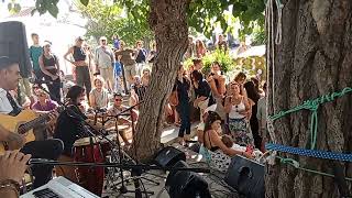 Excelente concierto flamencos en en pueblo de Sant Joan de Labritja en España [upl. by Derfiniw]