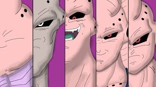 Majin Buu All Forms And Transformations [upl. by Ramberg871]