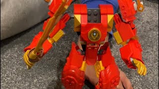 How to Build Kais Elemental Fire Mech  LEGO71808  LEGO NINJAGO  Part 3 [upl. by Asnerek]