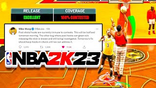 2K Patched POST SCORERS so I tested the 1v1 court NBA 2K23 NEW PATCH GAMEPLAY [upl. by Philemol]