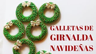 Galletas De Girnalda Navideña [upl. by Gustaf]