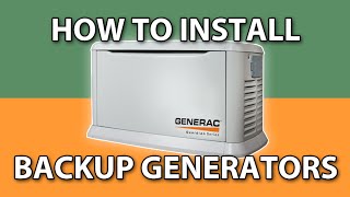 How to Install Backup Generators [upl. by Luanne]