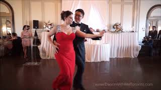 Dennis amp Emily  beautiful Viennese waltz Wedding Dance to Celine Dion [upl. by Arica283]