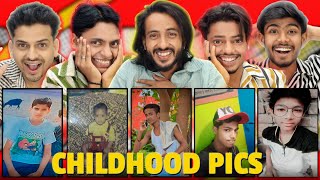 Reacting To Our Childhood Pic😎  9M Special Video😍 [upl. by Dagley]