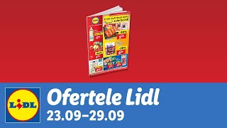 Ofertele saptamanii la Lidl • 23  29 Septembrie 2024 [upl. by Harte591]