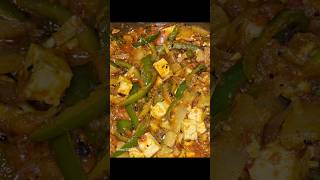 Paneer Jalfrezi Recipe  Restaurant style 😋 shorts paneer flowers kichen viralshorts vegan [upl. by Anawqahs]