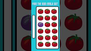 Find the Odd emoji outPuzzles short video 1011 shorts [upl. by Repooc442]