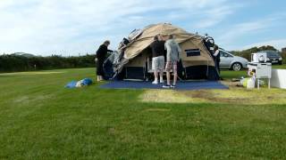 Trigano Oceane 315GL Trailer Tent Setup [upl. by Yunick]