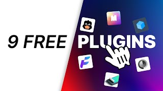 9 FREE Plugins For Figma Designers Best Figma Plugins 2024 [upl. by Yelad693]