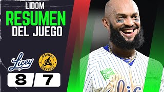 Aguilas Vs Licey l Licey Llega A Rd Y Humilla A Las Aguilas l RESUMEN DEL JUEGO [upl. by Etna189]