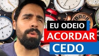 ODEIO ACORDAR CEDO  BRUNO COSTOLI [upl. by Zurciram]