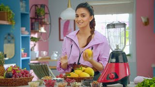 USHA Trienergy Mixer Grinder TVC featuring Keerthy Suresh  Best Mixer Grinder  Marathi [upl. by Hoeve]