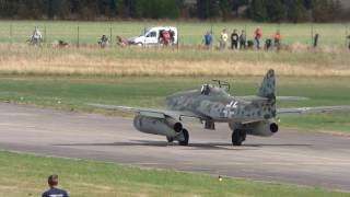 Messerschmitt Me262 and MikoyanGurevich MiG MiG15 [upl. by Nnylkoorb286]