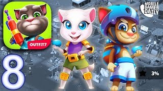 TALKING TOM CAMP Gameplay Part 8  Episode 3 iOS Android [upl. by Ettedualc]