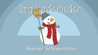 Kleiner Schneemann  Weihnachtslieder zum Mitsingen  Winterlieder  Sing Kinderlieder amp EMMALU [upl. by Leahcar427]