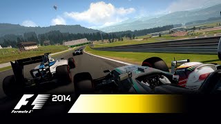 F1 2014 Austrian Red Bull Ring Hot Lap [upl. by Mccreary]