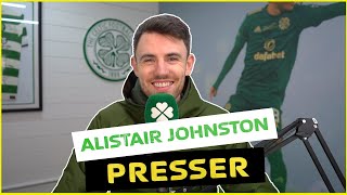 Talking Full Backs with Alistair Johnston  Celtic Press Conference [upl. by Manvell692]