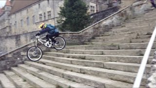 DOWNHILL LAON  VERY BIG CRASH [upl. by Drofkcor]