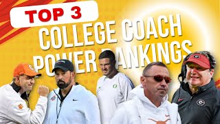 College Coach Power Rankings and Why your 40yd Dash Time Doesnt Matter [upl. by Ienttirb]