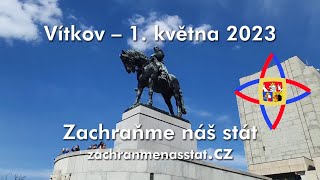 Shromáždění národních sil na Vítkově 1 května 2023 [upl. by Cordie]