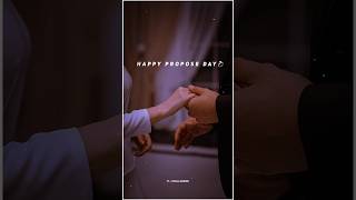 Happy Propose Day Jaan 💍💗 Propose Day WhatsApp Status 2024  🌹 Propose Day Video 2024 [upl. by Penney]