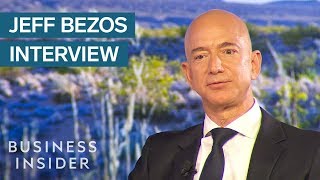 Jeff Bezos Talks Amazon Blue Origin Family And Wealth [upl. by Ainex]