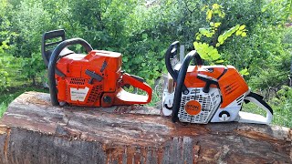 Stihl MS 500i versus Husqvarna 372xp OE quotWorld Championquot [upl. by Repsihw95]