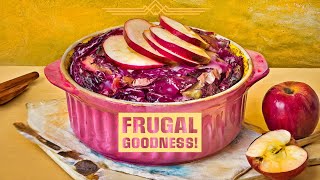 Ration Recipes Healthy Red Cabbage amp Apple Casserole  Frugal Living [upl. by Carmine]