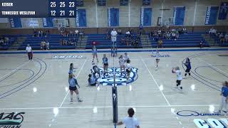 Volleyball vs GeorgetownKeiser [upl. by Fairbanks]