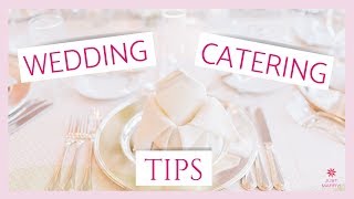 How to Work with Your Wedding Caterer [upl. by Strawn]