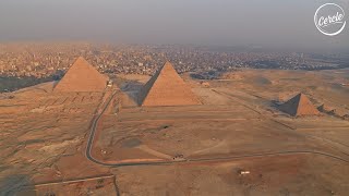 Sébastien Léger live for Cercle at the Great Pyramids of Giza Egypt [upl. by Ahsemal]