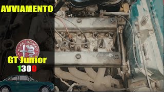 Alfa Romeo GT Junior 1300 scalino ferma da 19 anni [upl. by Enelra]