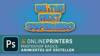 Photoshop Animiertes GIF erstellen  Basics Tutorial [upl. by Ardnoyek590]