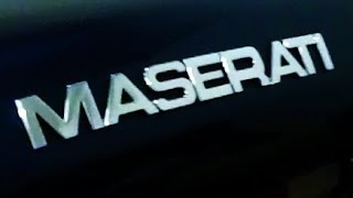 Maserati Biturbo Spyder Teaser Sound [upl. by Akerehs733]