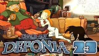 Lets Play Chaos auf Deponia 023 Deutsch HD  Schnick Schnack Schnuck [upl. by Jordanna]