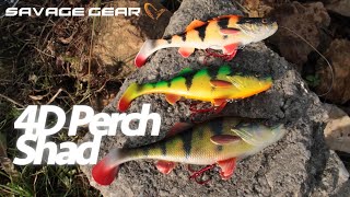 Savage Gear  4D Perch Shad [upl. by Tnias]