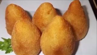 Receita de COXINHA DE MANDIOCA DELICIOSA [upl. by Reinhart]