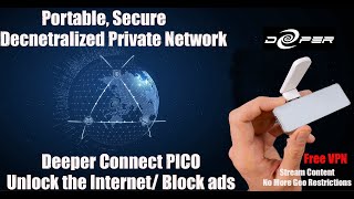 Deeper Connect PICO  FREE VPN network with Secure amp Encrypted traffic [upl. by Mauchi]